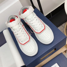 DIOR B27 HIGH-TOP SNEAKER RED WHITE - I074