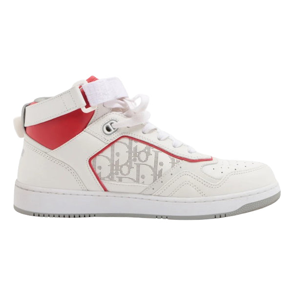 DIOR B27 HIGH-TOP SNEAKER RED WHITE - I074