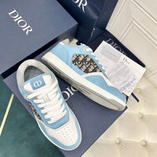 DIOR B27 LOW-TOP SNEAKER LIGHT BLUE WHITE - I069