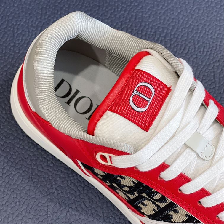 DIOR B27 SNEAKER DIOR OBLIQUE RED - I120