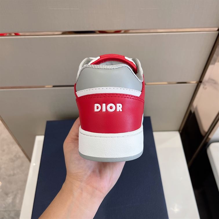 DIOR B27 SNEAKER DIOR OBLIQUE RED - I120