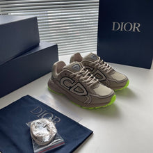 DIOR B30 SNEAKER BLUE MESH AND TECHNICAL FABRIC - I004