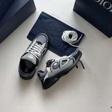 DIOR B30 SNEAKER BLUE MESH AND TECHNICAL FABRIC - I005