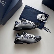 DIOR B30 SNEAKER BLUE MESH AND TECHNICAL FABRIC - I005