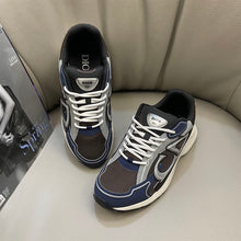 DIOR B30 SNEAKER BLUE MESH AND TECHNICAL FABRIC - I007