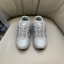 DIOR B30 SNEAKER BLUE MESH AND TECHNICAL FABRIC - I008