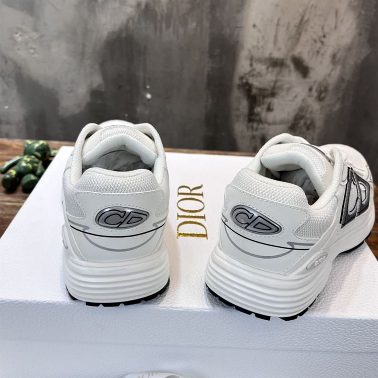 DIOR B30 SNEAKER WHITE MESH AND TECHNICAL FABRIC - I116