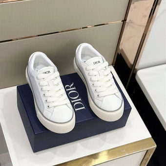 DIOR B33 SNEAKER WHITE SMOOTH CALFSKIN AND DIOR OBLIQUE JACQUARD - I103