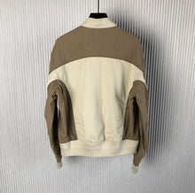 DIOR BOMBER JACKET GRAY COTTON CANVAS - CB016