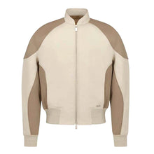 DIOR BOMBER JACKET GRAY COTTON CANVAS - CB016