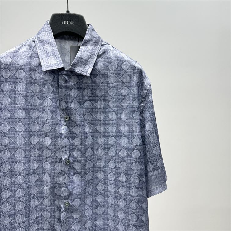 DIOR CANNAGE SHORT-SLEEVED SHIRT - O050