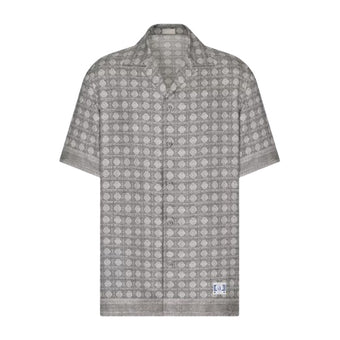 DIOR CANNAGE SHORT-SLEEVED SHIRT - O051