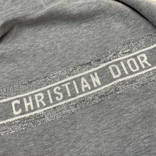 DIOR GREY OBLIQUE REVERSIBLE ZIP HOODIE - CB013