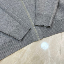 DIOR GREY OBLIQUE REVERSIBLE ZIP HOODIE - CB013