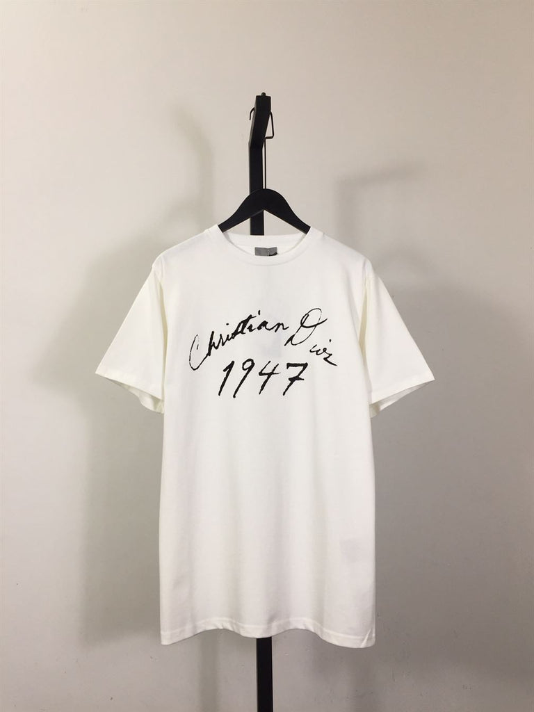 DIOR HANDWRITTEN CHRISTIAN DIOR RELAXED-FIT T-SHIRT - O004