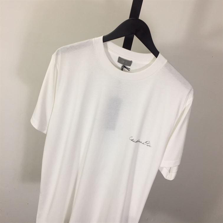 DIOR HANDWRITTEN CHRISTIAN DIOR T-SHIRT RELAXED FIT - O005