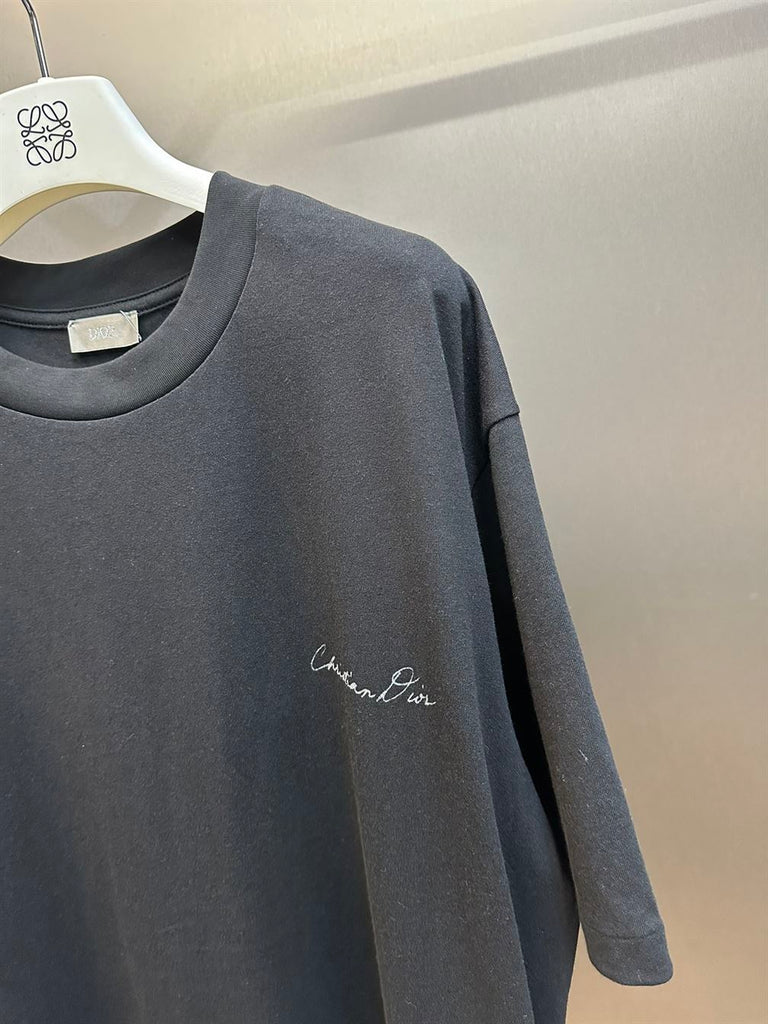 DIOR HANDWRITTEN CHRISTIAN DIOR T-SHIRT RELAXED FIT - O008