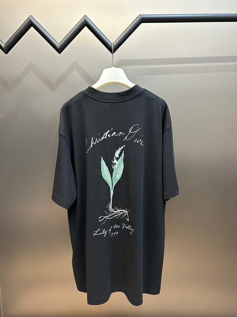 DIOR HANDWRITTEN CHRISTIAN DIOR T-SHIRT RELAXED FIT - O008