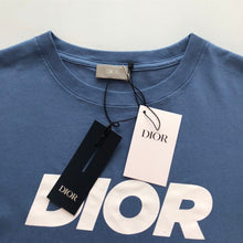 DIOR ITALIC RELAXED-FIT T-SHIRT - O006