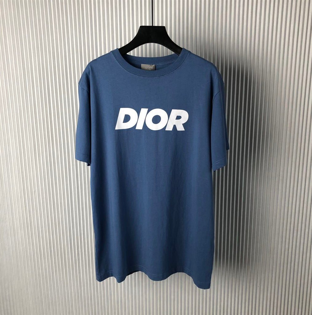 DIOR ITALIC RELAXED-FIT T-SHIRT - O006