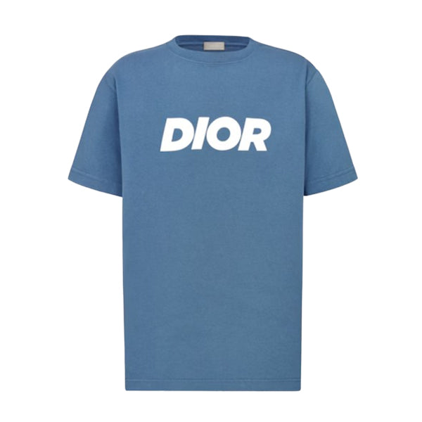 DIOR ITALIC RELAXED-FIT T-SHIRT - O006