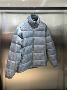 DIOR OBLIQUE DOWN JACKET GREY - CB010