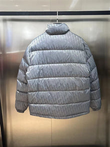 DIOR OBLIQUE DOWN JACKET GREY - CB010