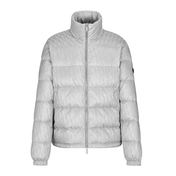 DIOR OBLIQUE DOWN JACKET GREY - CB010