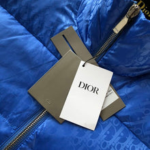 DIOR OBLIQUE DOWN JACKET LIGHT BLUE - CB009