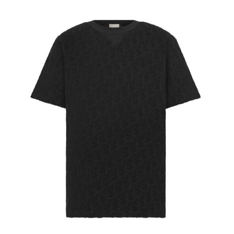 DIOR OBLIQUE RELAXED-FIT T-SHIRT - O028