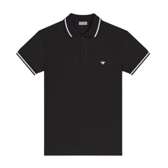 DIOR POLO SHIRT WITH BEE EMBROIDERY - O002