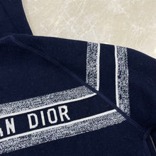 DIOR REVERSIBLE ZIPPED CARDIGAN WITH HOOD - Z030