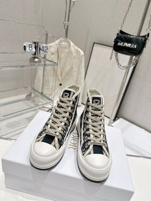 DIOR WALKNDIOR PLATFORM HIGH-TOP SNEAKER - I081