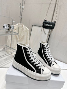 DIOR WALKNDIOR PLATFORM HIGH-TOP SNEAKER - I083