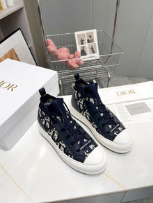 DIOR WALKNDIOR PLATFORM SNEAKER DEEP BLUE - I082