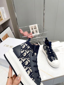 DIOR WALKNDIOR PLATFORM SNEAKER DEEP BLUE - I082