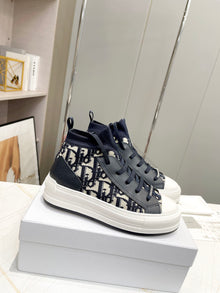 DIOR WALKNDIOR PLATFORM SNEAKER DEEP BLUE - I082