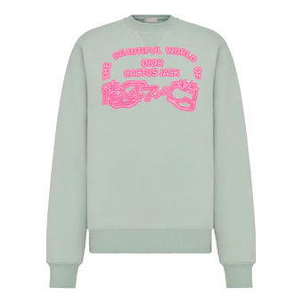 DIOR X CACTUS JACK SWEATSHIRT GREEN - Z016