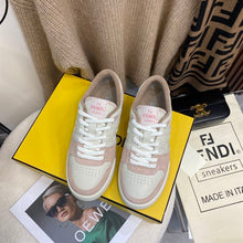 FENDI MATCH LOW-TOPS IN PINK SUEDE - F008