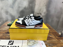 FENDI MATCH SNEAKERS BLACK WHITE - F007