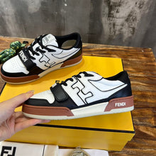 FENDI MATCH SNEAKERS BLACK WHITE - F007