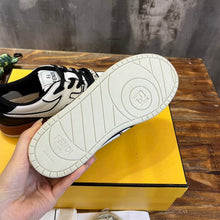 FENDI MATCH SNEAKERS BLACK WHITE - F007