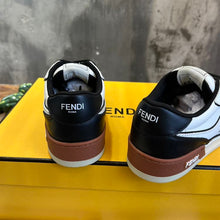 FENDI MATCH SNEAKERS BLACK WHITE - F007