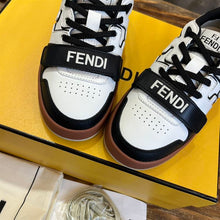 FENDI MATCH SNEAKERS BLACK WHITE - F007