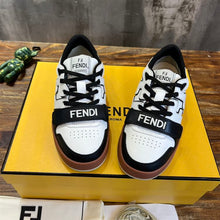 FENDI MATCH SNEAKERS BLACK WHITE - F007