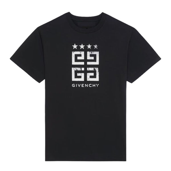 GIVENCHY 4G STARS SLIM FIT T-SHIRT IN COTTON - K009