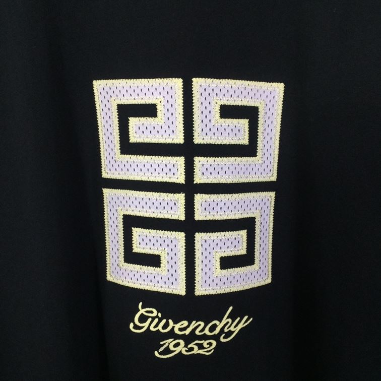 GIVENCHY 4G T-SHIRT IN COTTON BLACK - K002