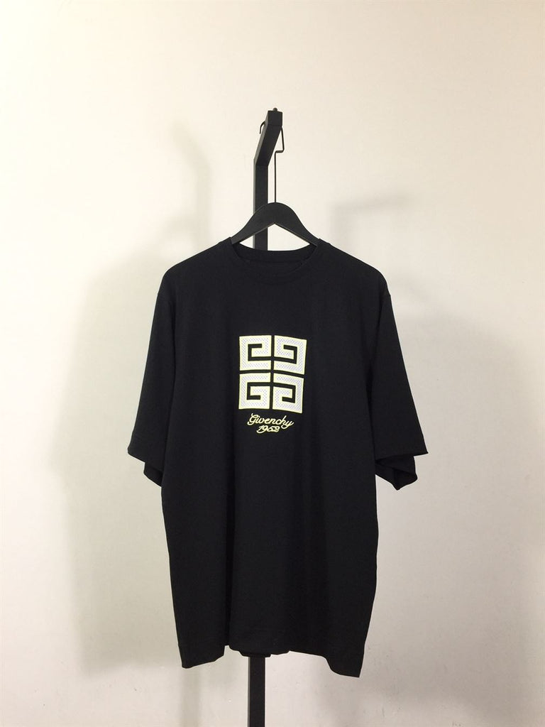 GIVENCHY 4G T-SHIRT IN COTTON BLACK - K002