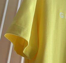 GIVENCHY ARCHETYPE SLIM FIT T-SHIRT IN COTTON SUNFLOWER - K005