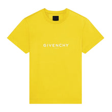 GIVENCHY ARCHETYPE SLIM FIT T-SHIRT IN COTTON SUNFLOWER - K005